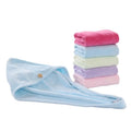 Promotion factory direct price wholesale microfiber turban hair wrap 400gsm brush smooth microfiber velvet hair towel