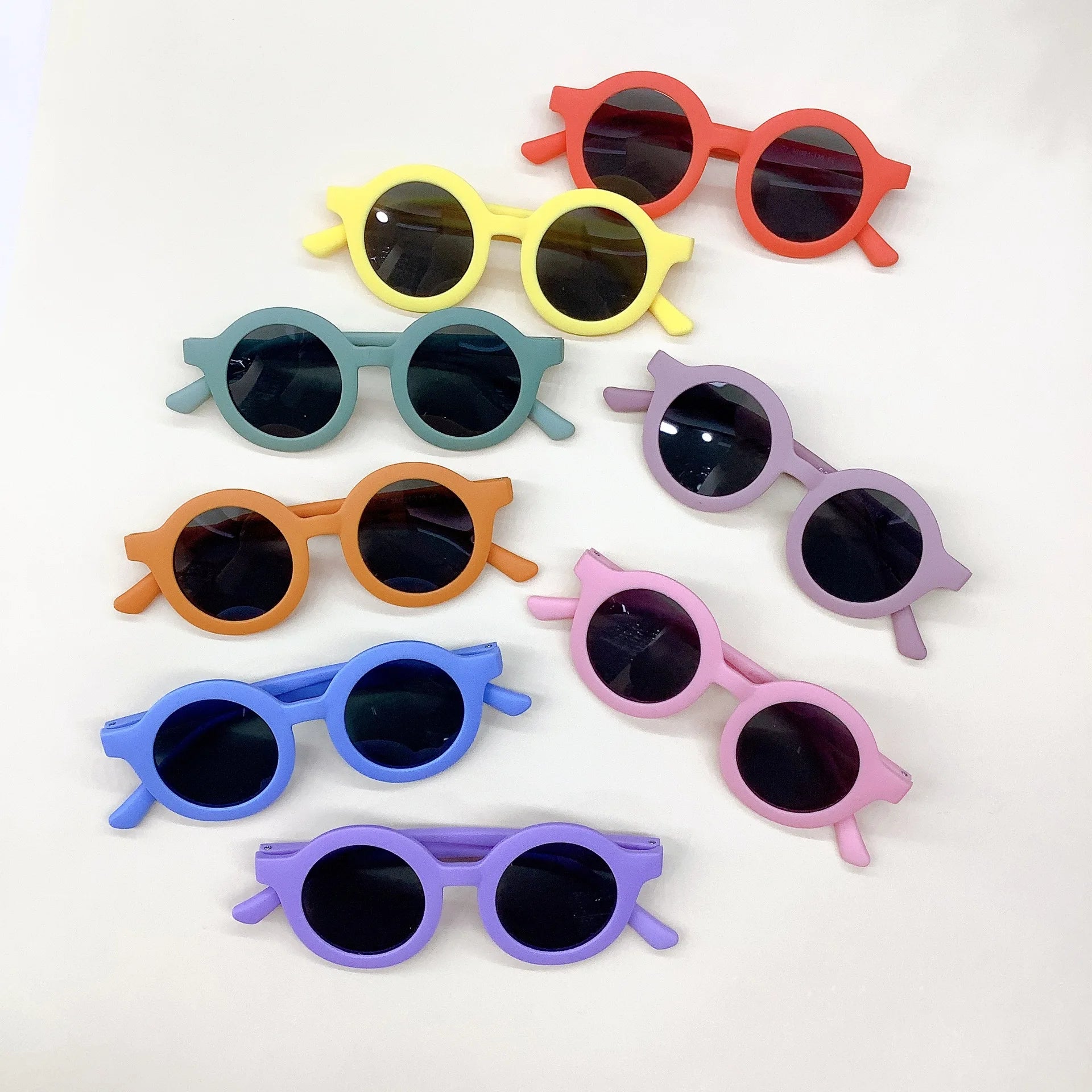 Cute Round Sunglasses UV400 Protection De Sol Gafas Kids Girls Boys Children's Sun Glasses