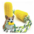 ZMaker Natural Rubber Treat Dispensing Dog Toys Chew Toothbrush Teeth Cleaning Stick