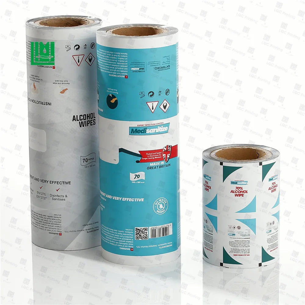Custom Printed BOPP Flexible Food Packaging Roll Stock Laminated Plastic Snack Packaging Film for Potato Chips Stickpack Design