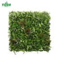 Tizen Factory Price Living Screen  Grass Background Green Artificial Outdoor Faux Plant Wall