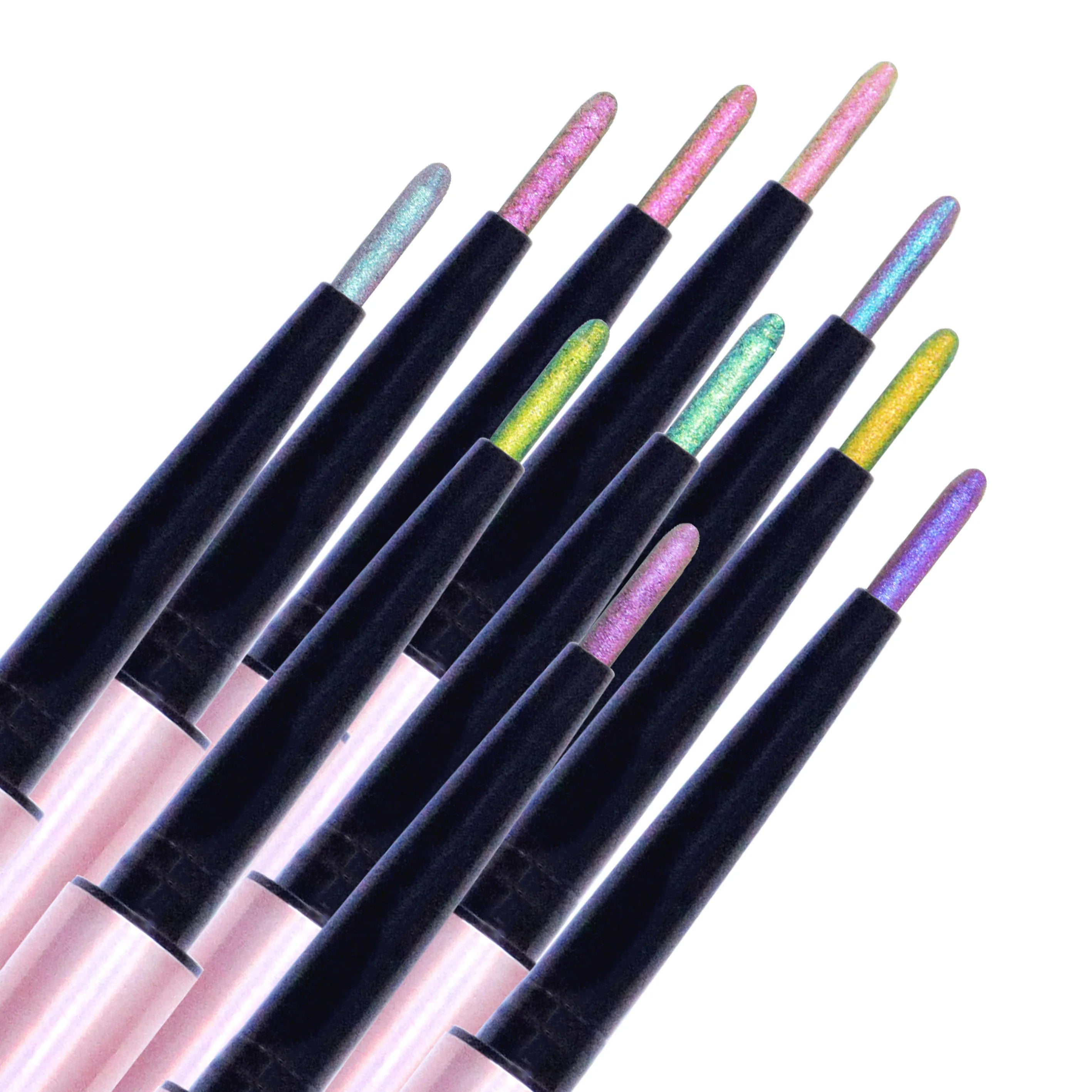 Private Label With New Multichrome Chrome Eyeliner 10 Multi Duochrome Holographic Chrome Eyeliner