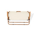 Aluminum Double Folding Chair Outdoor Camping Portable Leisure Armchair Wilderness Camp Sofa Chair