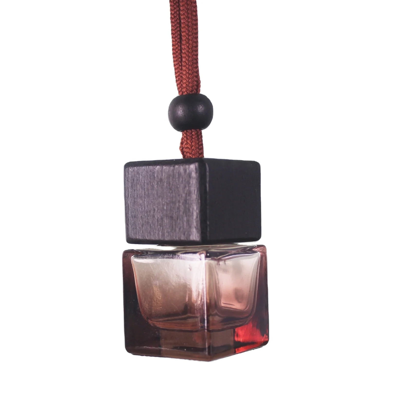 8ML Car Perfume Bottles Empty Refillable Air Freshener Hanging Aromatherapy Fragrance Diffuser Coffee Bottle
