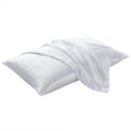 High Quality US King Queen Size White Pure Satin Pillowcase Pillow Case Cushion Cover Envelope for Hair