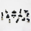 PL Pe Pcf Plasti Nickel Plating Pneumatic air Brass Pipe Fitting