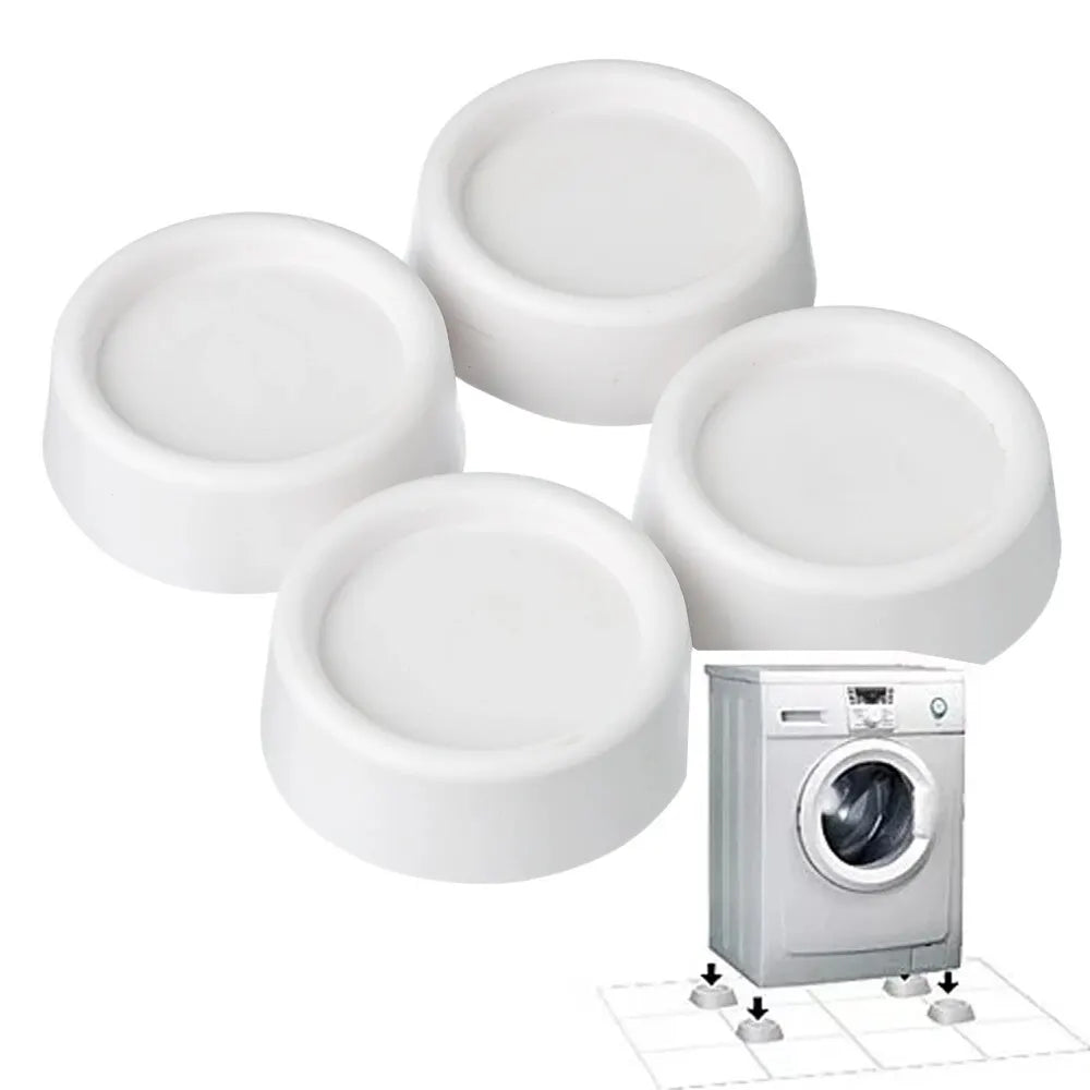 Rubber Feet Mat 4 Pcs Shock and Noise Cancelling Washing Machine Foot Pads for Anti-vibration and Anti-Walk