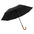 Men's Business Classic Design Style Adults Advertising Gift Custom Logo Wood Handle Large Golf Umbrella Windproof