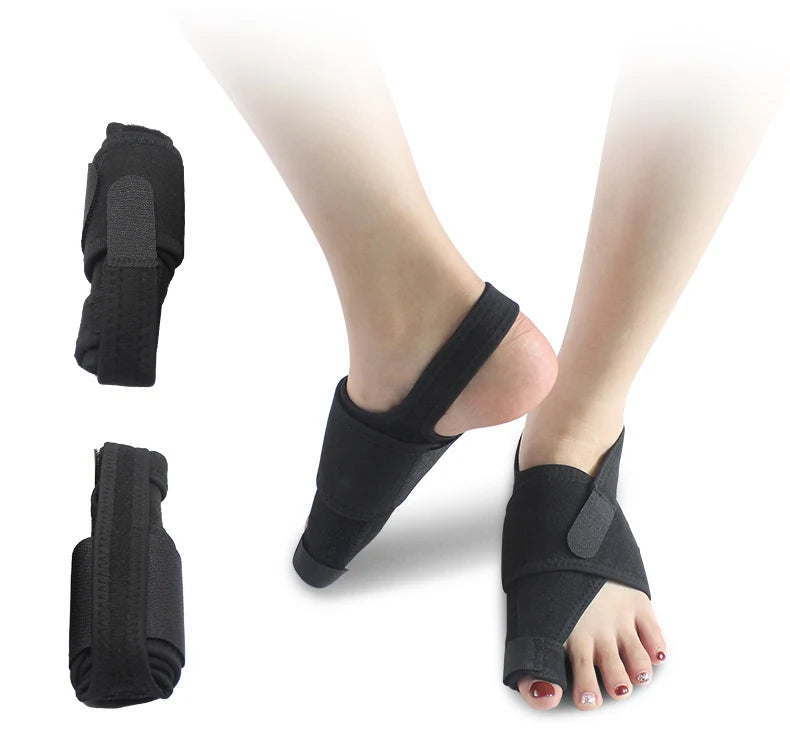 Aluminum Hallux Valgus Bunion Corrector Adjustable Bunion Splint With Toe Separator Bunion Splint