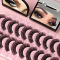 FX-S129 Eye Lashes Wholesales False Eyelashes 10 Pairs Faux Natural Mink Lashes Russian Eyelash Extensions Chinese Vendors