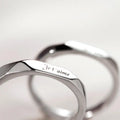 Anneaux S925 Silver Opening Adjustable Couple Ring Fashion Couple Love Rings Zircon CZ Adjustable Open Simple Ring Jewelry