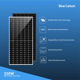 550w Mono Solar Panel Wholesale Cheap Accept Customized 500w 450w