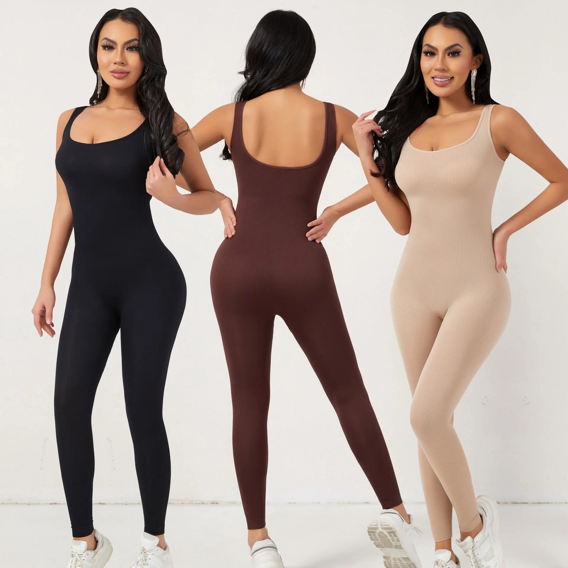 Postpartum Corset Jumpsuit Waist-Slimming Body-Lifting Butt-Lifting Pants Breast-Supporting Push-Up Corset Tight-Fitting Sports