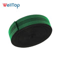 17.001 WELLTOP Custom 50m Furniture Webbing Green Color Sofa Upholstery Band Belts Elastic Waterproof Durable 3.0mm Thickness