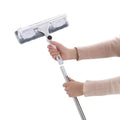 Window Wiper Rubber Scraper ABS Long Handle Window Wiper Squeegee Multi-function Glass Cleaner