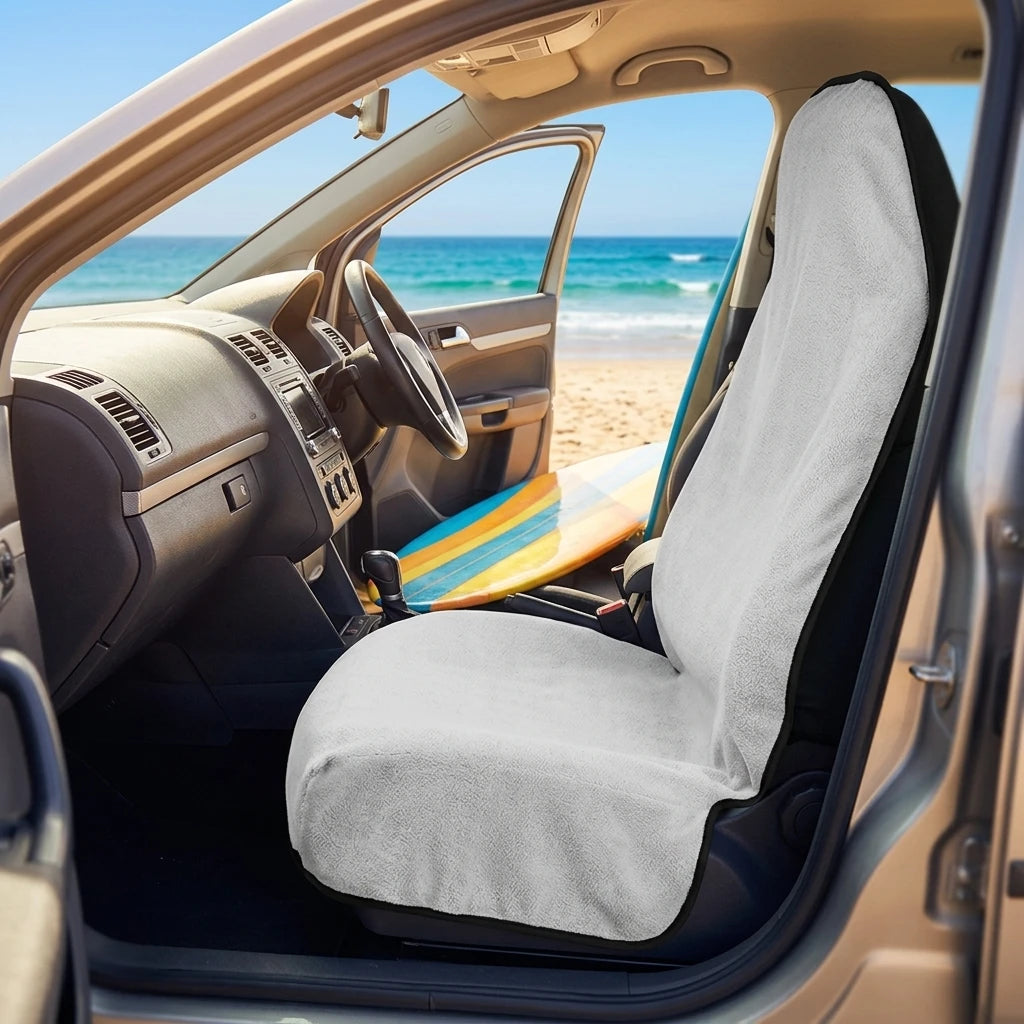 Microfiber Waterproof Car Seat Cover Anti-slip Quick Dry Universal Auto Seat Protector Sweatproof Towel for Gym Beach