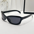 Wrap Around Y2K Polarized Sunglasses Retro Sun Glasses 2024 Women Men Oval Frame Shades LOGO Custom Glasses Eyewear