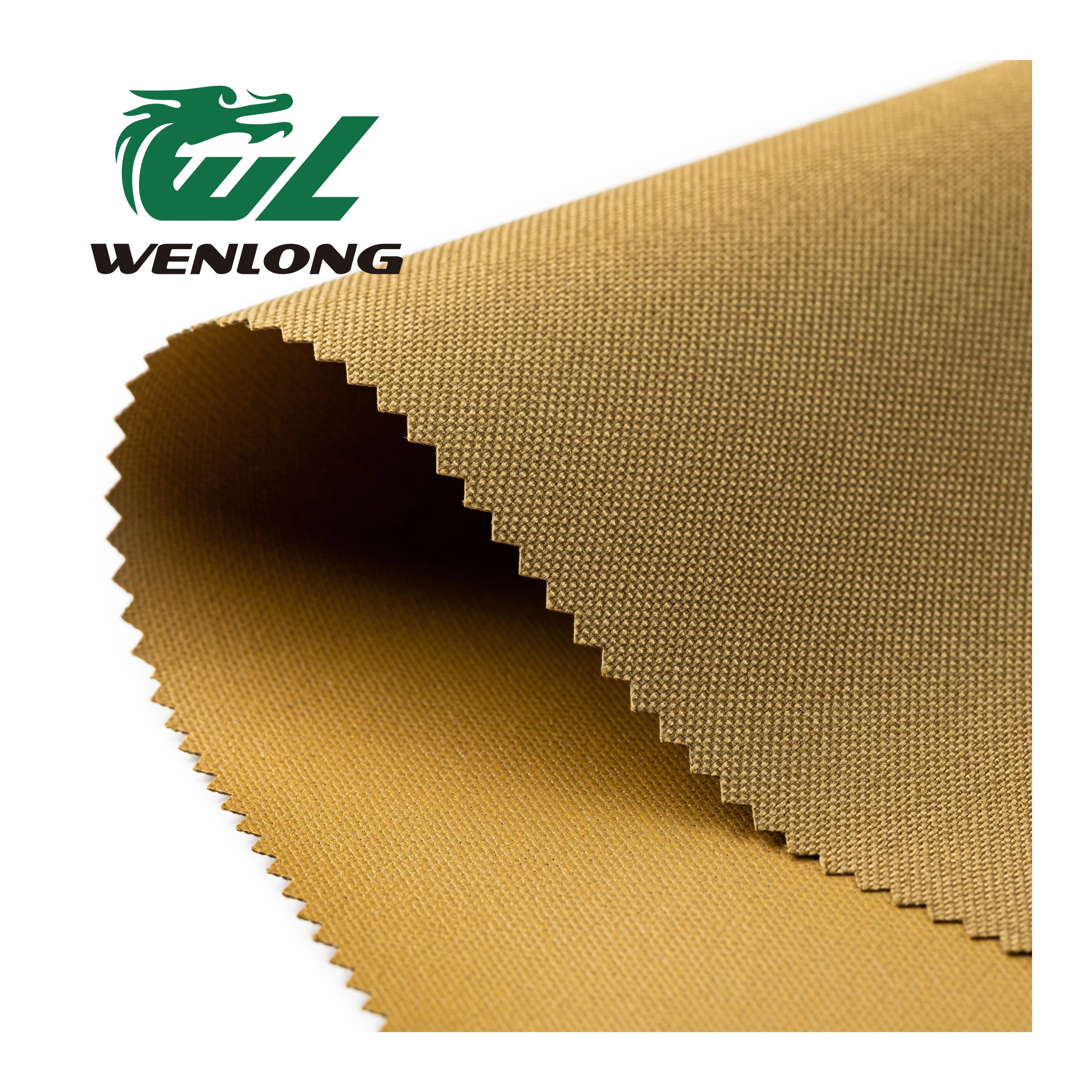 1000D Solid Anti-Static Tear-Resistant Dark Brown 100%Poly Cordura Fabric Waterproof Outdoor Tent