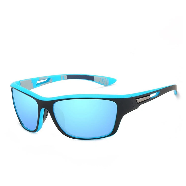 Hot Sale Custom Logo New Fashion Frame Sun Glasses Cycling Sports Driver Polarized Sunglasses for Men Eyewear