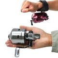 PIAO YU PX39 Fishing Wheel 6+1 Bearing Configuration With Nylon String Fish Slingshot Accessory Stainless Steel Alloy Reel