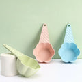 Pet Supplies Wholesale Stocked YH Pet Cat Food Plastic Spoon Ice Cream Shape Canned Scoop Model YH433 Made in China