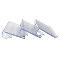 LAOHAMA Factory Short Size Hook Data Strip Plastic Shelf Label Holder for Supermarket