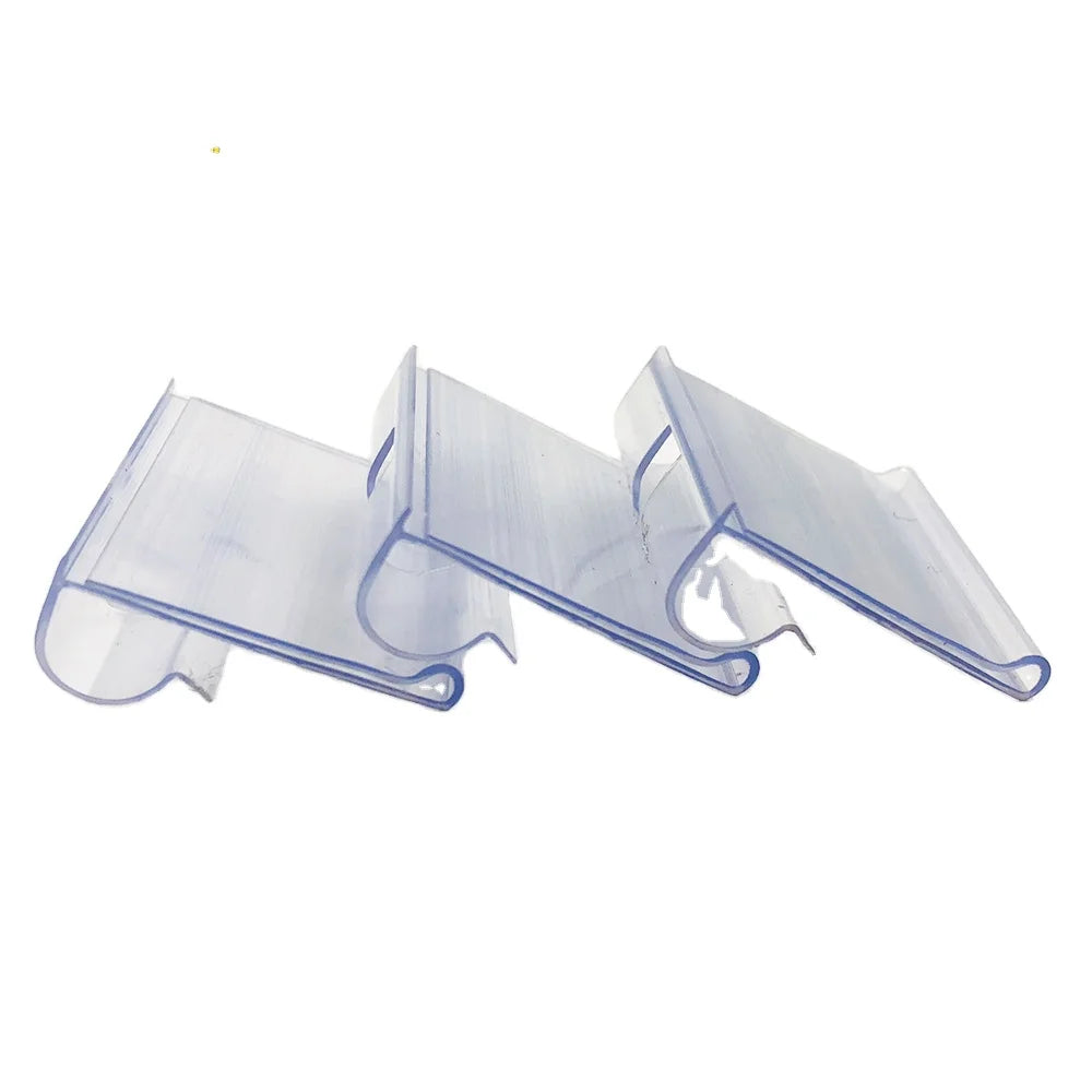 LAOHAMA Factory Short Size Hook Data Strip Plastic Shelf Label Holder for Supermarket