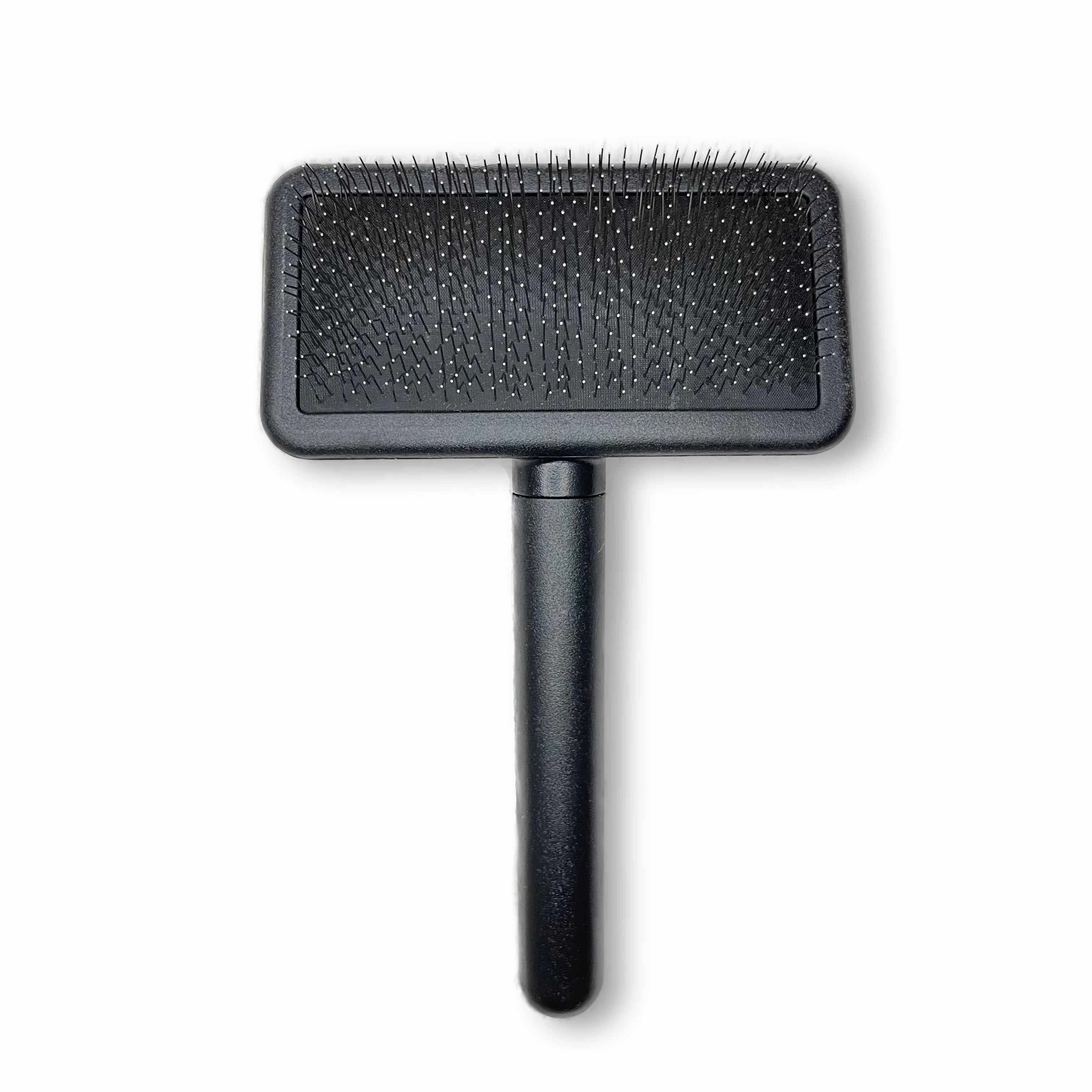 Baoli OEM Professional Shedding Pet Grooming Brush Hard Pins Needles Pet Detangling Tool Hair Cleaning Dog Brush Comb