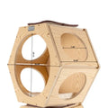 Customizable Wooden Cat Tree Sustainable Honeycomb Houses Wall Hanging Cat Climbing Frames Manufacture CNLF Pet Furniture
