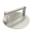 Food Grade 304 Stainless Steel Heavy-duty Burger Press Flat Bottom Polished Silvery Color Commercial Home Kitchen Use Burger