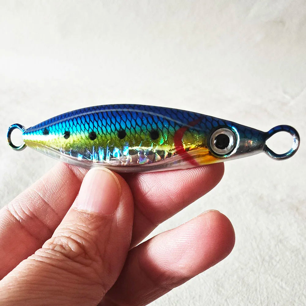 Alpha Mackerel Slow Pitch Jig 40g Lead Metal Jig Lures