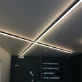 100lm/w 5cm Wide Suspended Led Linear Profile Light Hanging Linear Led Light Fixture