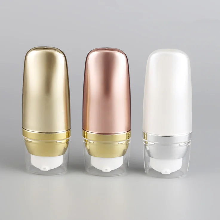 Cosmetic Vacuum Tube 30g 50g Hand Cream BB Bottle Sunscreen Airless Plastic Pump Bottle