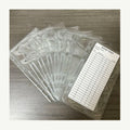 Stylish See Through Waterproof Loose Leaf No-Zipper Side Open File Storage Bag Clear PVC Cash Pocket Loose Leaf Money Envelope