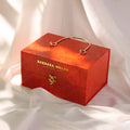 ISO9001 Certified Glossy Lamination Printed Luxury Large Size Paper Gift Boxes Custom Magnetic Packaging Box with Metal Handle