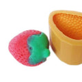 DIY Handmade Craft Fruit Strawberry Shape Silicone Soap Cake Candle Mold for Soap Making