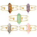 Handcrafted Hand Carved Eco-Friendly Natural Crystal TV Movie Character Colorful Collectible Bracelet