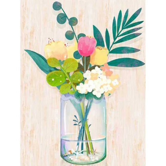 New 5D DIY Full Square/Round Bottle Diamond Painting Embroidery Flower Cross Stitch Picture Home Decor Gift Handmade Colorful