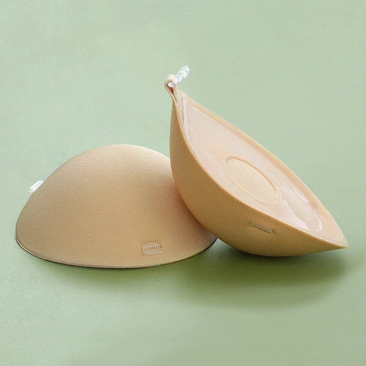 Gather Breast Plain Padded Adhesive Invisibility Push up Strapless Sticky Invisible Push up Silicone Bra for Women