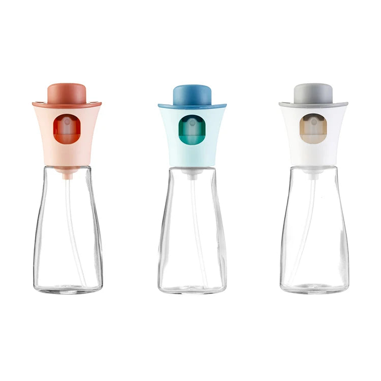 KITCHEN Items New Oil Spray BBQ Cooking Kitchen Baking Oil Sprayer Empty Bottle Food Grade Glass Oil Spray Kettle