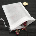 Wholesale 100pcs/Bag Non-Woven Drawstring Tea Filter Bag Disposable Empty Tea Bags for Loose Leaf Tea HerbSpice & Flower Tea