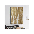 Chic Gold Foil Texture Canvas Poster Wall Hangings Living Room Decor Art Print Oil Painting on Canvas Posters and Prints Art