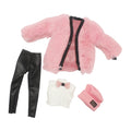 Wholesale 30cm Doll Sweaters & Pants Winter Style European American Leather Soft Toy Model Toy Handmade PVC Unisex Doll Clothes