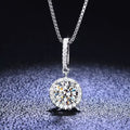 Fengzuan Jewelry S925 Pendant VVS Moissanite Diamond Cubic Zirconia Fashion Jewelry Necklaces Pendant