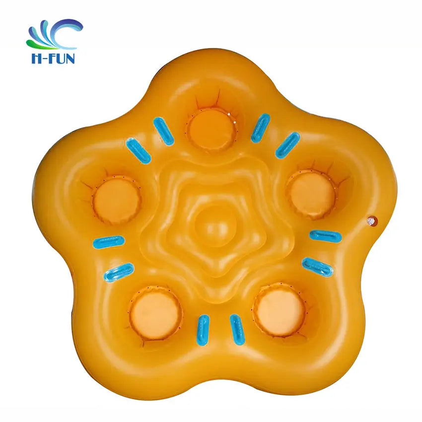 Extra Reinforced Water Park 5 Person Tube with Soft Seating Pad Water Park Slide Tubes