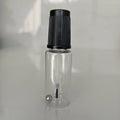 RPET 10ml Plastic Empty Brush Paint Touch-up Bottles Black 10ml PET Household Car Aerosol Petrol Products Screen Printing