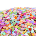 5mm Sakura Flower Nail Art Sequins Diy Christmas Wedding Party Confetti Peritoneum Loose Bulk Transparent Spangle pvc Sequins