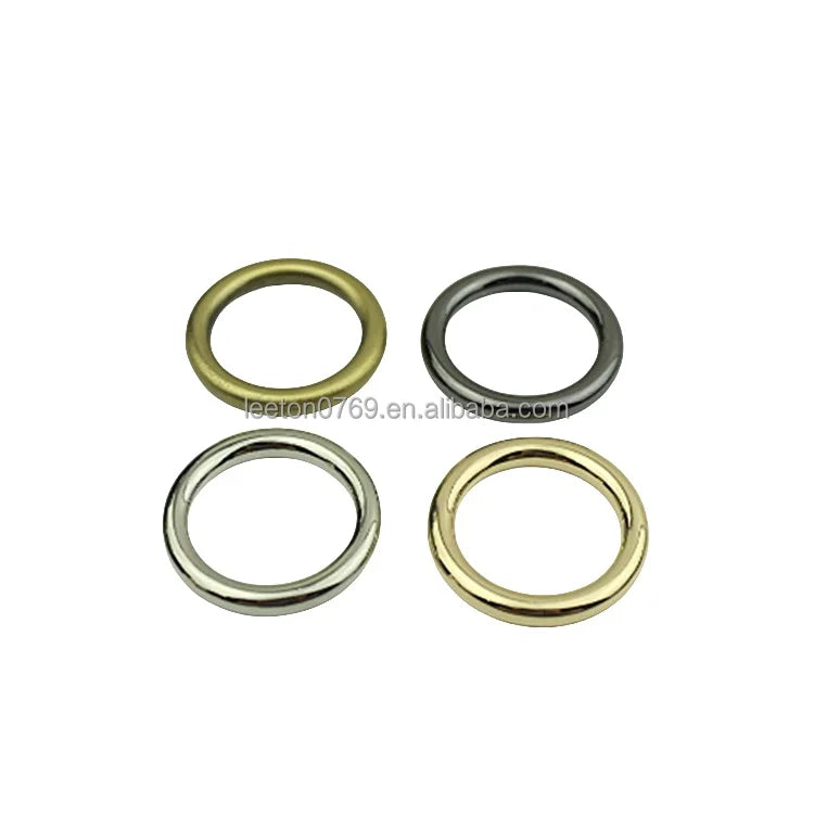 Stock Supply 1.0inch 25mm 4 Colors Good Quality Zinc Alloy Metal O Ring Buckle for Leather Bags