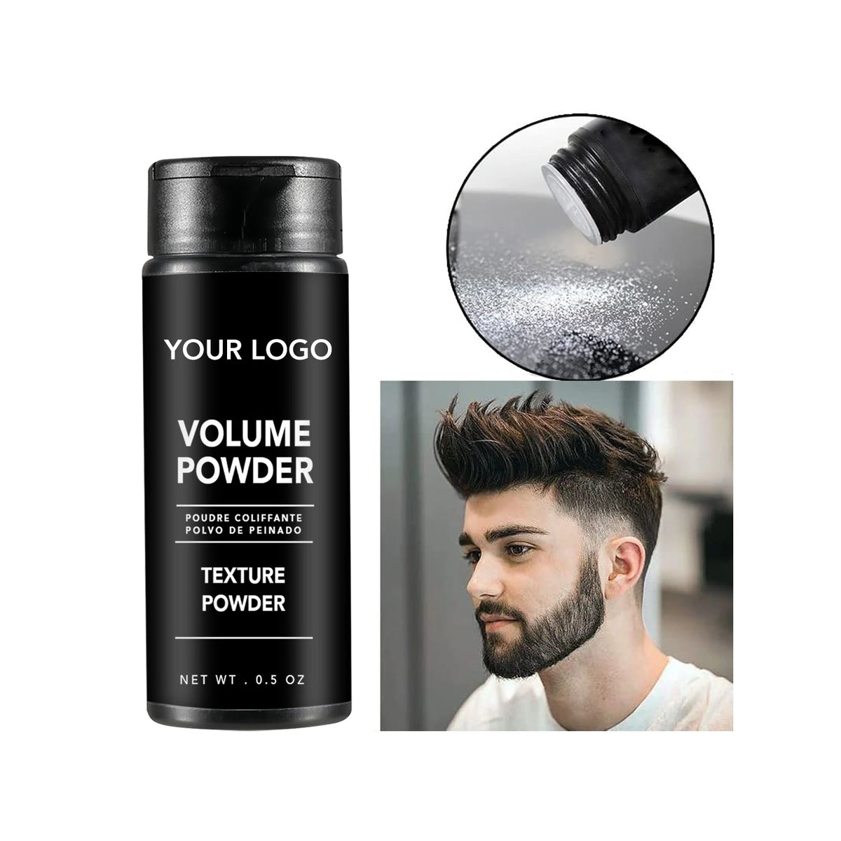 Texture Slick Gorilla Passionate Hair Styling Texturising Matteifying Powder for Black Hair Bulk 20g for Men Hair Styling Powder