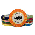 High Quality 14g Clay Casino Royal Custom Poker Chip Set 40mm Coin Las Vegas Interior Metal Band Decorative Sticker Tray